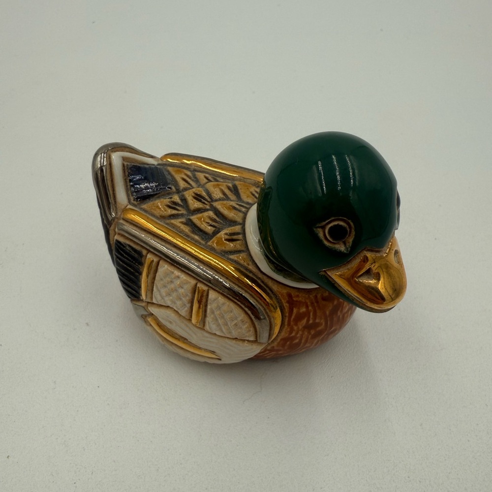 DeRosa Rinconada Rinca Babies Figurine - MALLARD DUCK #1727 - Retired!!